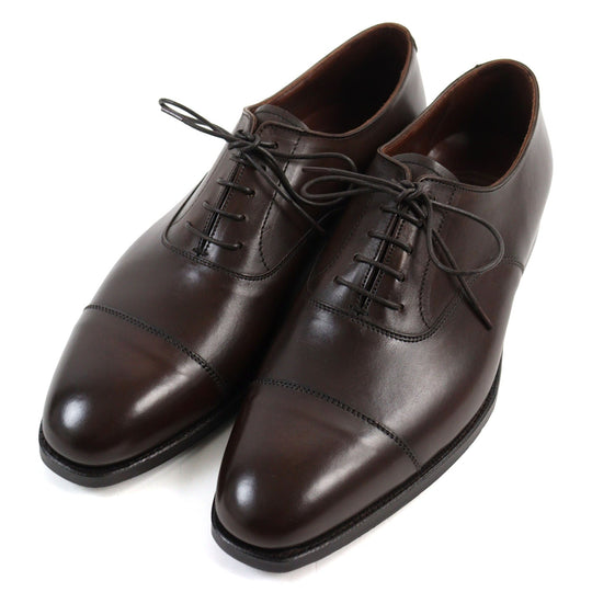 CROCKETT&JONES Leather shoes 29447 Main: Calf leather Brown Audley mens 6.5 Used Authentic
