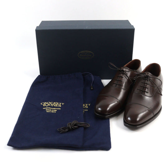 CROCKETT&JONES Leather shoes 29447 Main: Calf leather Brown Audley mens 6.5 Used Authentic