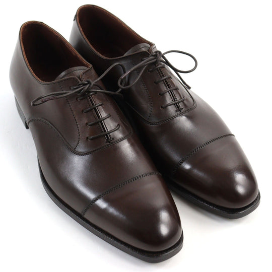 CROCKETT&JONES Leather shoes 29447 Main: Calf leather Brown Audley mens 6.5 Used Authentic