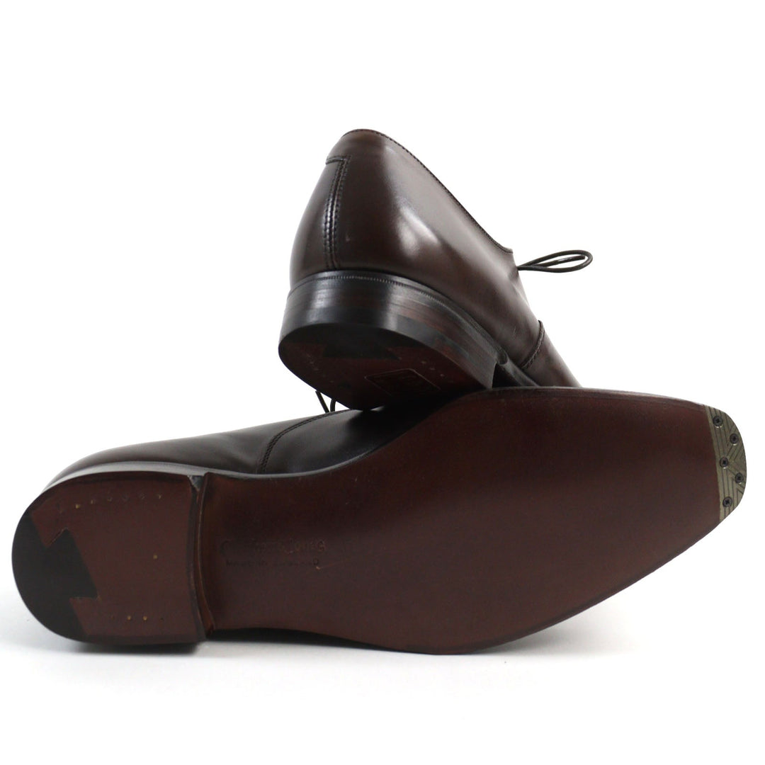 CROCKETT&JONES Leather shoes 29447 Main: Calf leather Brown Audley mens 6.5 Used Authentic
