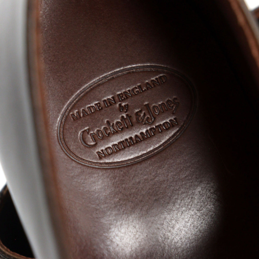 CROCKETT&JONES Leather shoes 29447 Main: Calf leather Brown Audley mens 6.5 Used Authentic