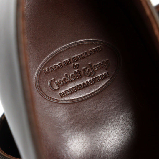 CROCKETT&JONES Leather shoes 29447 Main: Calf leather Brown Audley mens 6.5 Used Authentic