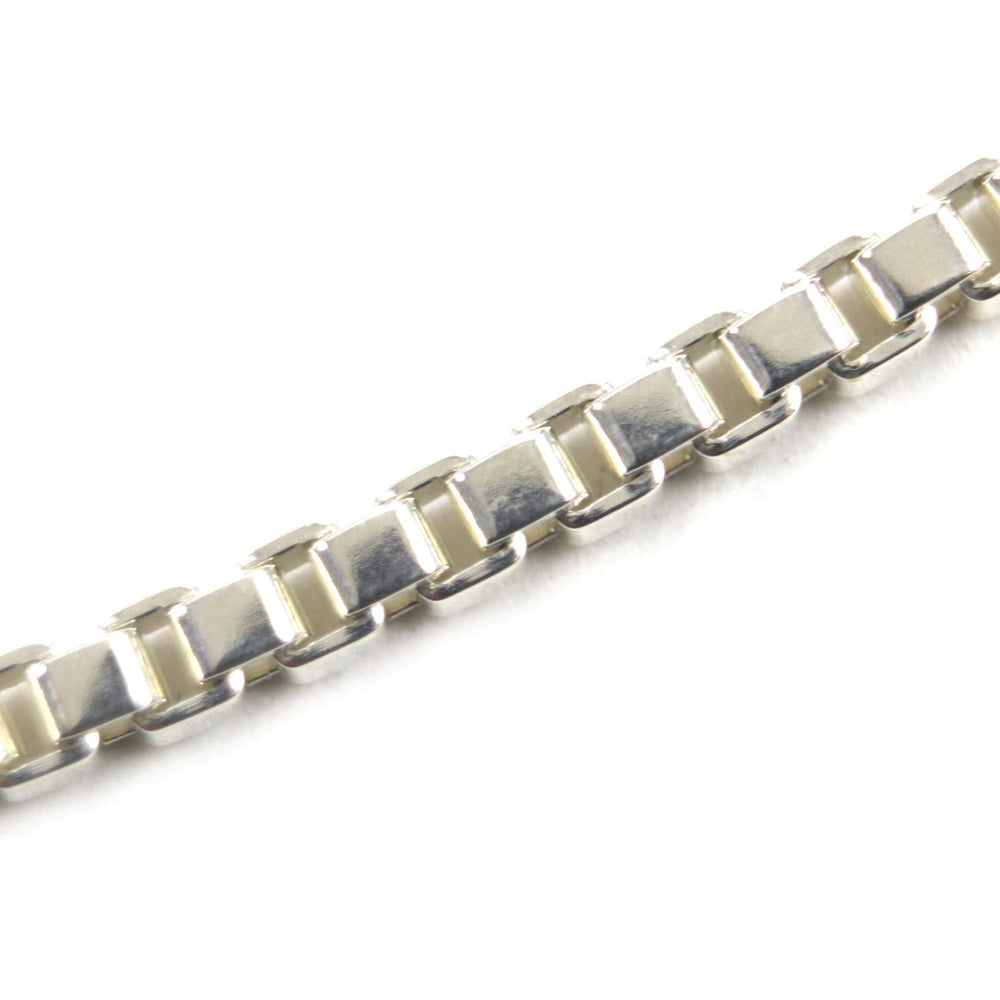 TIFFANY&Co. bracelet Main�FSV925 Silver Venetian mens Used Authentic