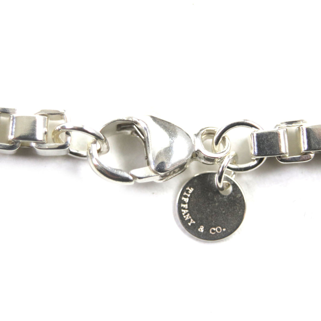 TIFFANY&Co. bracelet Main�FSV925 Silver Venetian mens Used Authentic