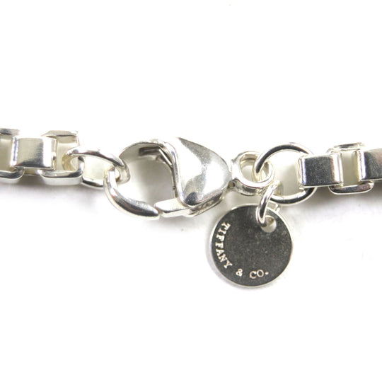TIFFANY&Co. bracelet Main�FSV925 Silver Venetian mens Used Authentic