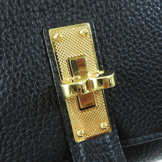 BALLY Shoulder Bag Main: Leather black BOOM XBODY Women Used Authentic