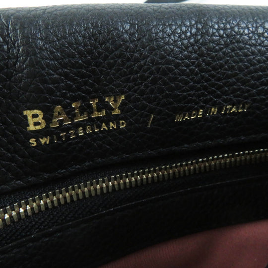 BALLY Shoulder Bag Main: Leather black BOOM XBODY Women Used Authentic