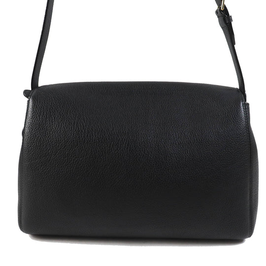 BALLY Shoulder Bag Main: Leather black BOOM XBODY Women Used Authentic
