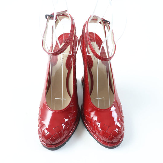 BOTTEGAVENETA pumps Main: Patent leather Red Women 37 Used Authentic