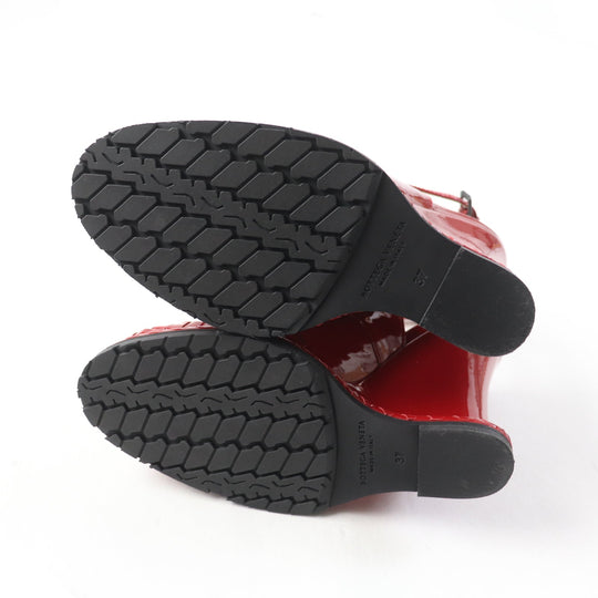 BOTTEGAVENETA pumps Main: Patent leather Red Women 37 Used Authentic