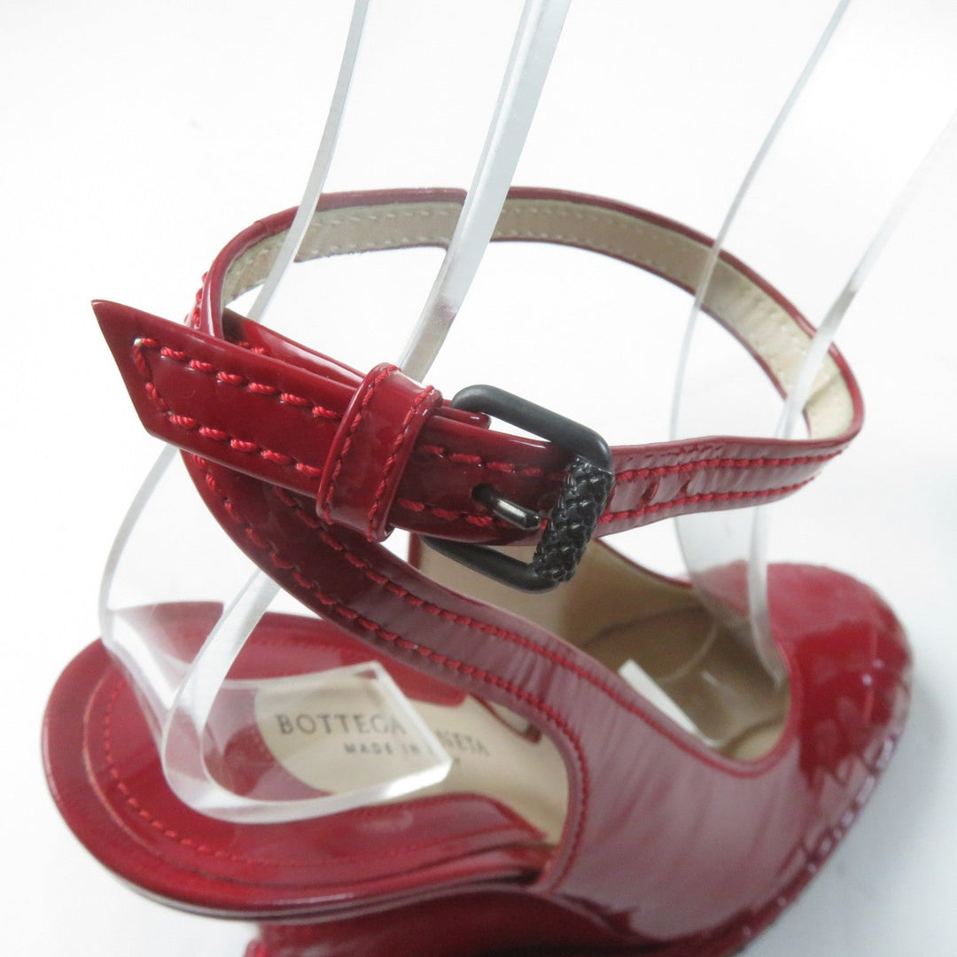 BOTTEGAVENETA pumps Main: Patent leather Red Women 37 Used Authentic