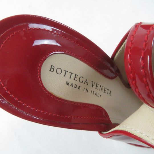 BOTTEGAVENETA pumps Main: Patent leather Red Women 37 Used Authentic