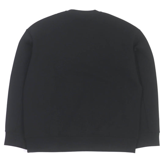 EMPORIO ARMANI sweat 7V1MFE Main: 77% cotton, Main: 19% polyester, Main: 4% elastane black mens L Used Authentic