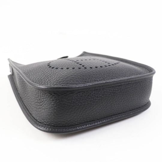HERMES Shoulder Bag Main�FTaurillon Clemence black Evelyn TPM Women Used Authentic