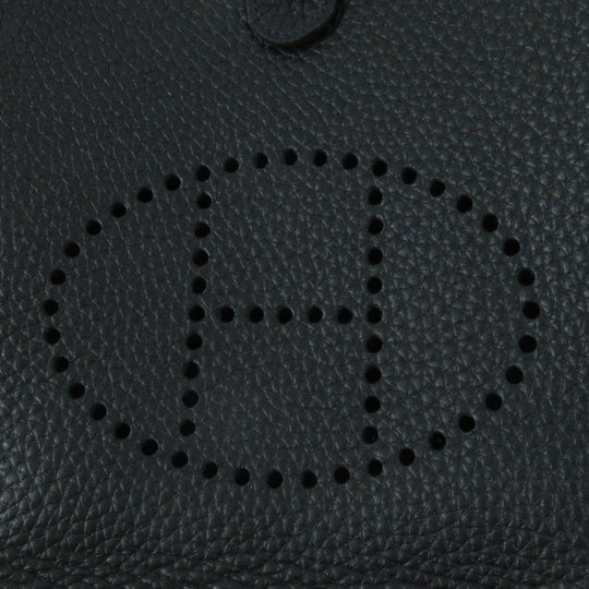 HERMES Shoulder Bag Main�FTaurillon Clemence black Evelyn TPM Women Used Authentic