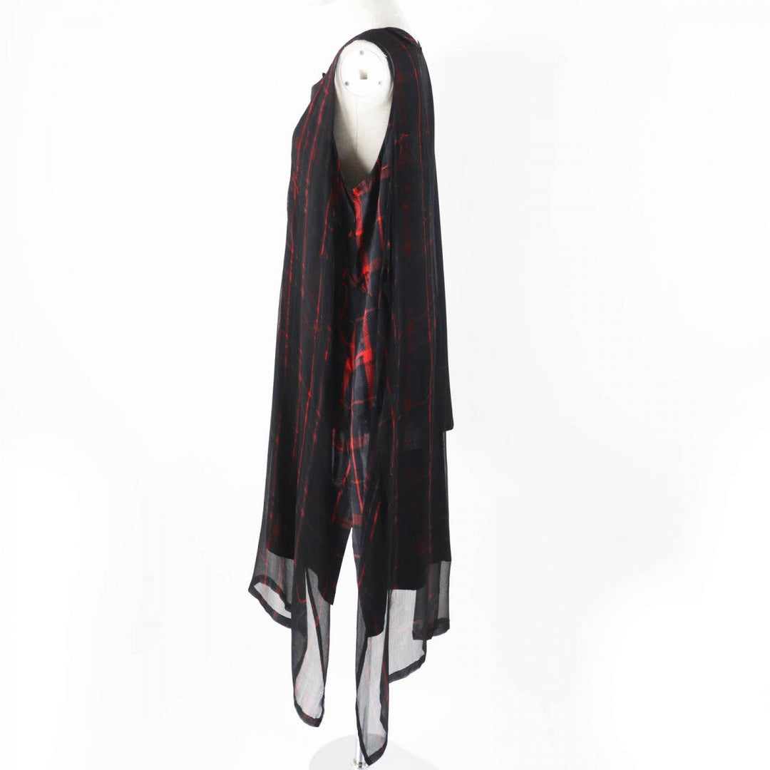 Y's Cut YG-B12-808 Recycled fiber Black red 2