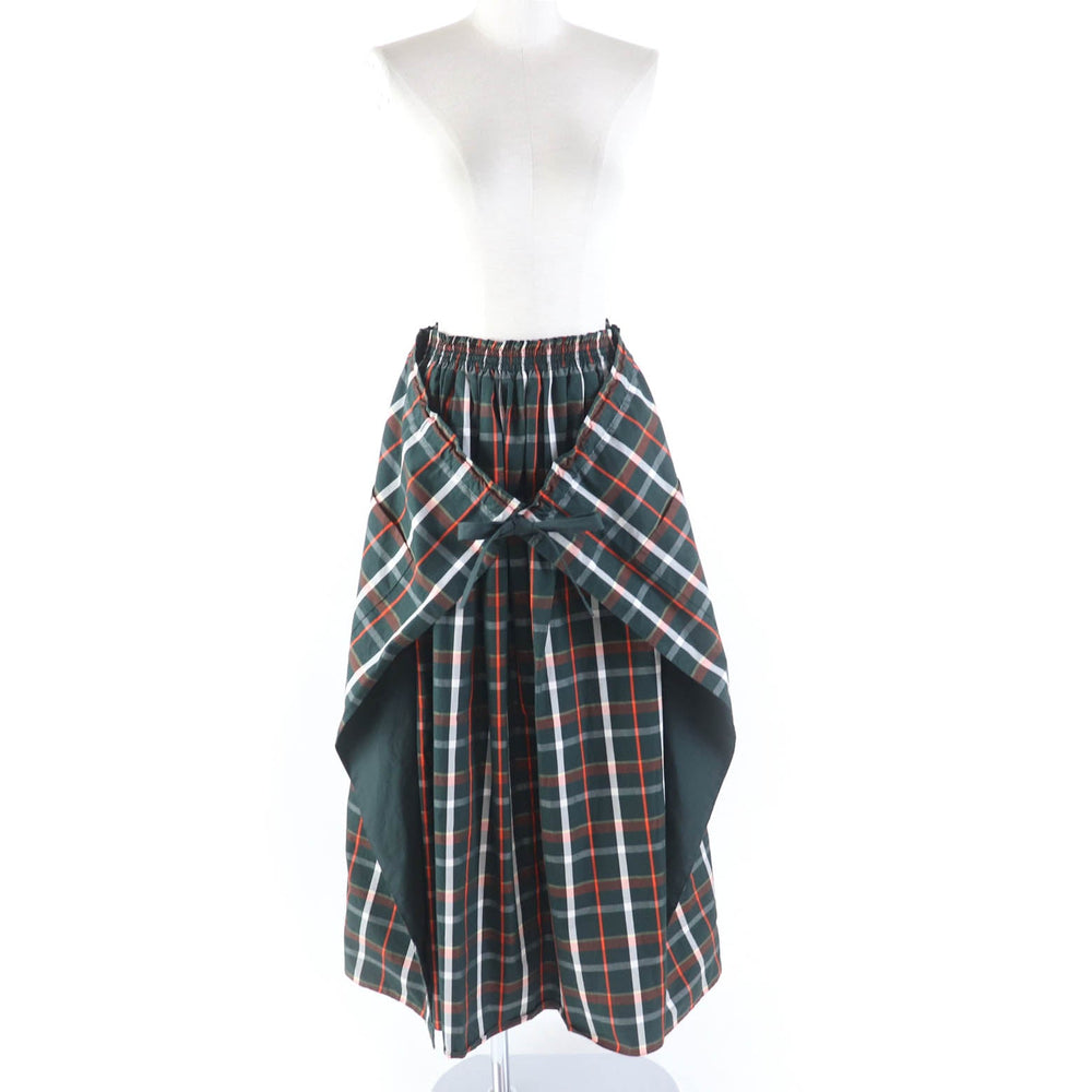 Drawer skirt 6524-299-1388 Main: 100% cotton Multi Women 36 Used Authentic