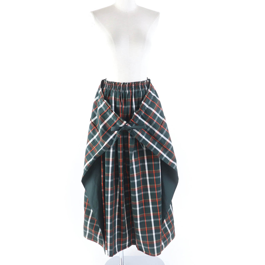 Drawer skirt 6524-299-1388 Main: 100% cotton Multi Women 36 Used Authentic