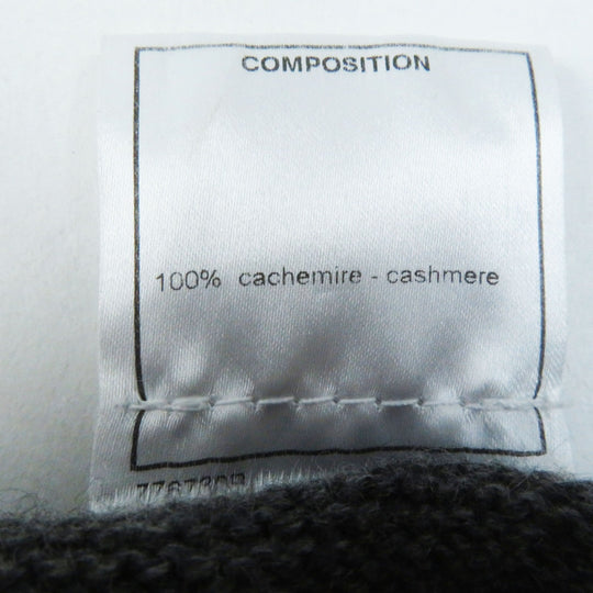 CHANEL one piece 07A P31850 Main: 100% cashmere gray Women 44 Used Authentic