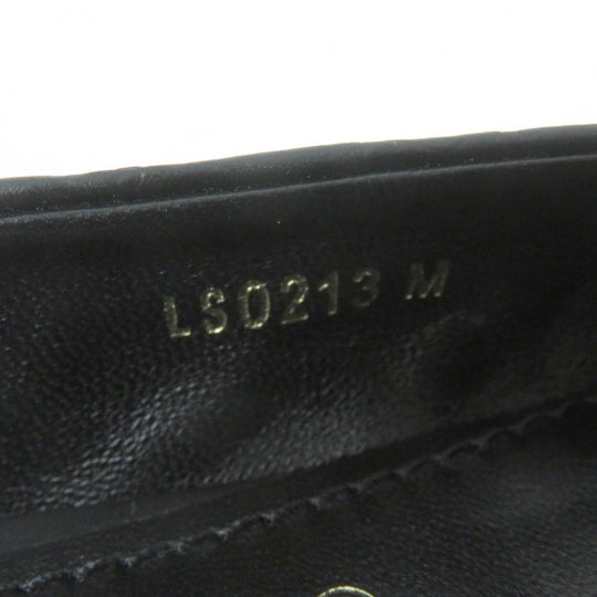 LOUIS VUITTON Ballet shoes Main: Leather black Nina Line Ballerina Women 36 Used Authentic