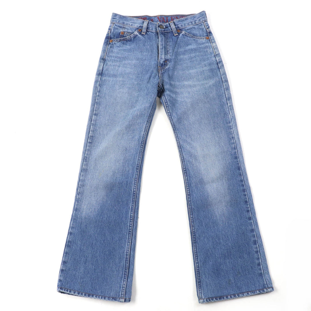 VALENTINO Pants 1969 RE-EDITION 517 Main: 100% cotton Indigo Women 25 Used Authentic