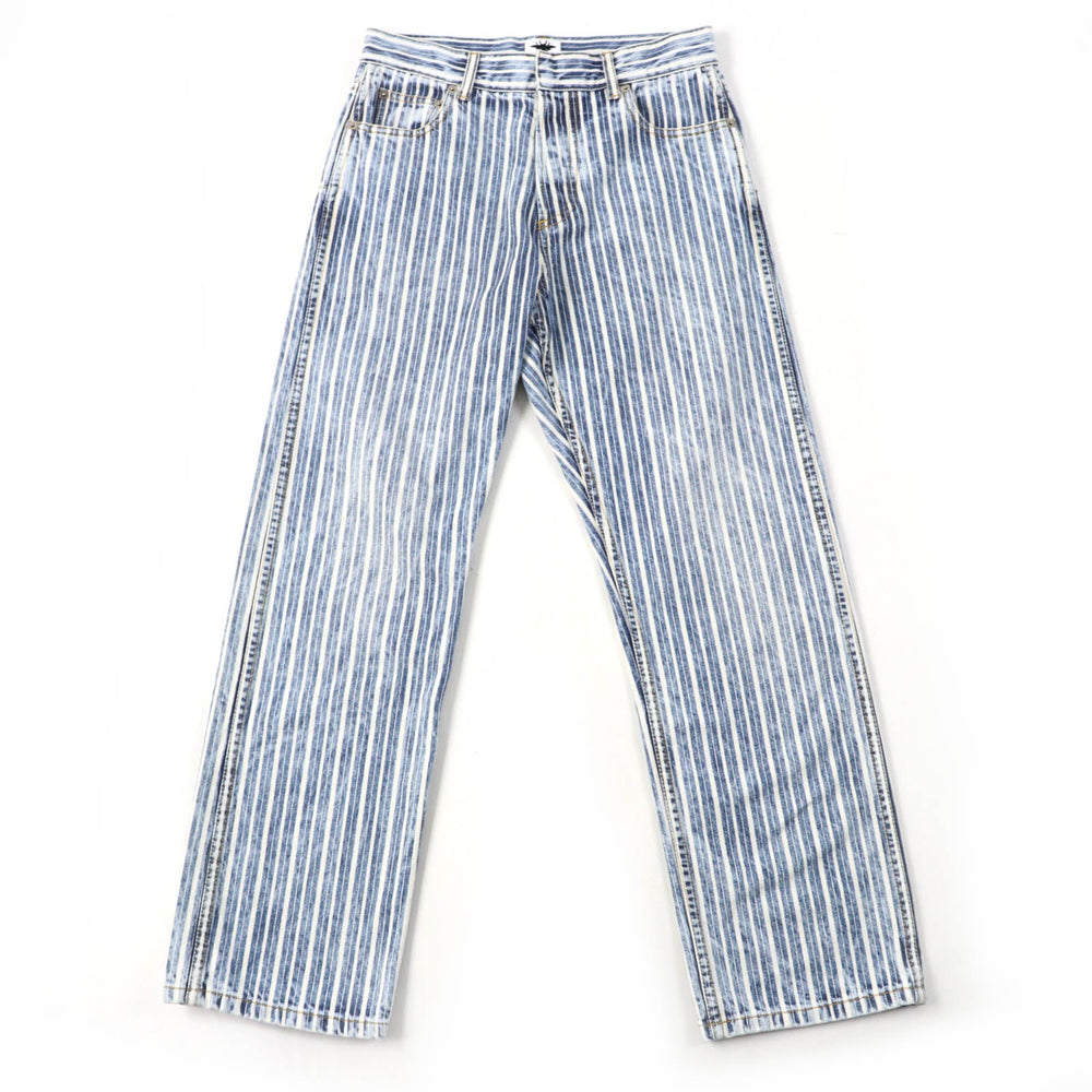 Christian Dior Pants 222P03A3512 Main: 100% cotton Indigo Women 38 Used Authentic