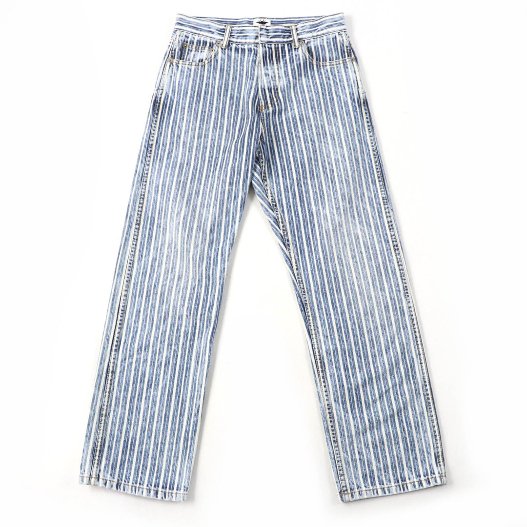 Christian Dior Pants 222P03A3512 Main: 100% cotton Indigo Women 38 Used Authentic