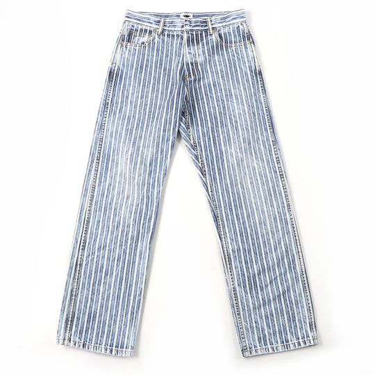 Christian Dior Pants 222P03A3512 Main: 100% cotton Indigo Women 38 Used Authentic