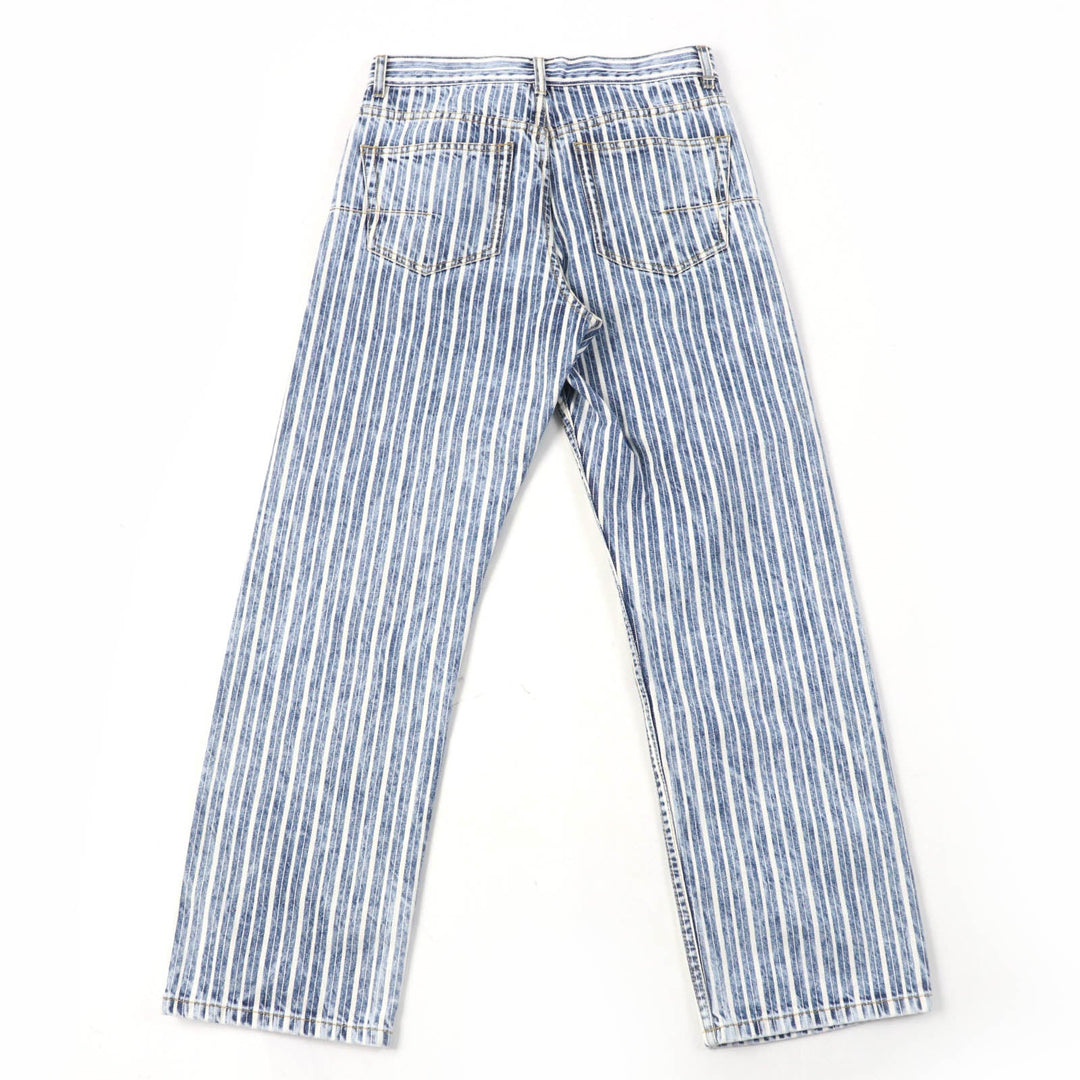 Christian Dior Pants 222P03A3512 Main: 100% cotton Indigo Women 38 Used Authentic