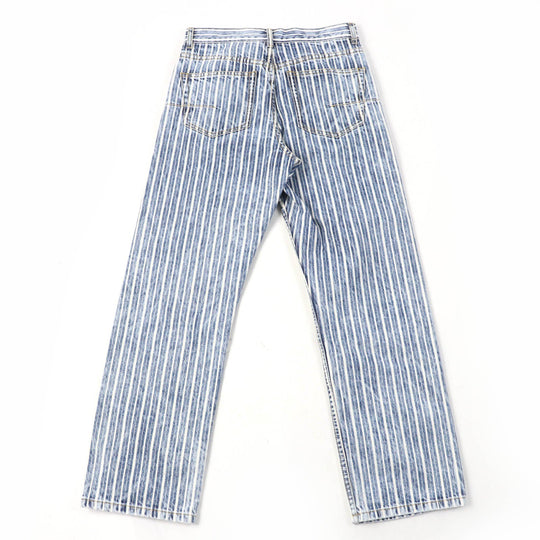 Christian Dior Pants 222P03A3512 Main: 100% cotton Indigo Women 38 Used Authentic