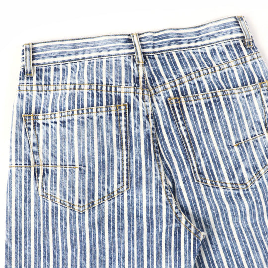 Christian Dior Pants 222P03A3512 Main: 100% cotton Indigo Women 38 Used Authentic