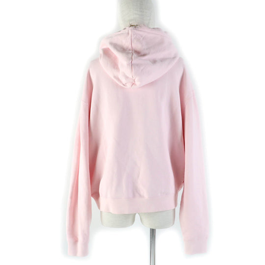 MONCLER Hoodie Main: 100% cotton, Part: 95% cotton, Part: 5% polyurethane, Part: 100% cotton, Part: 100% cotton pink HOODIE Women L Used Authentic