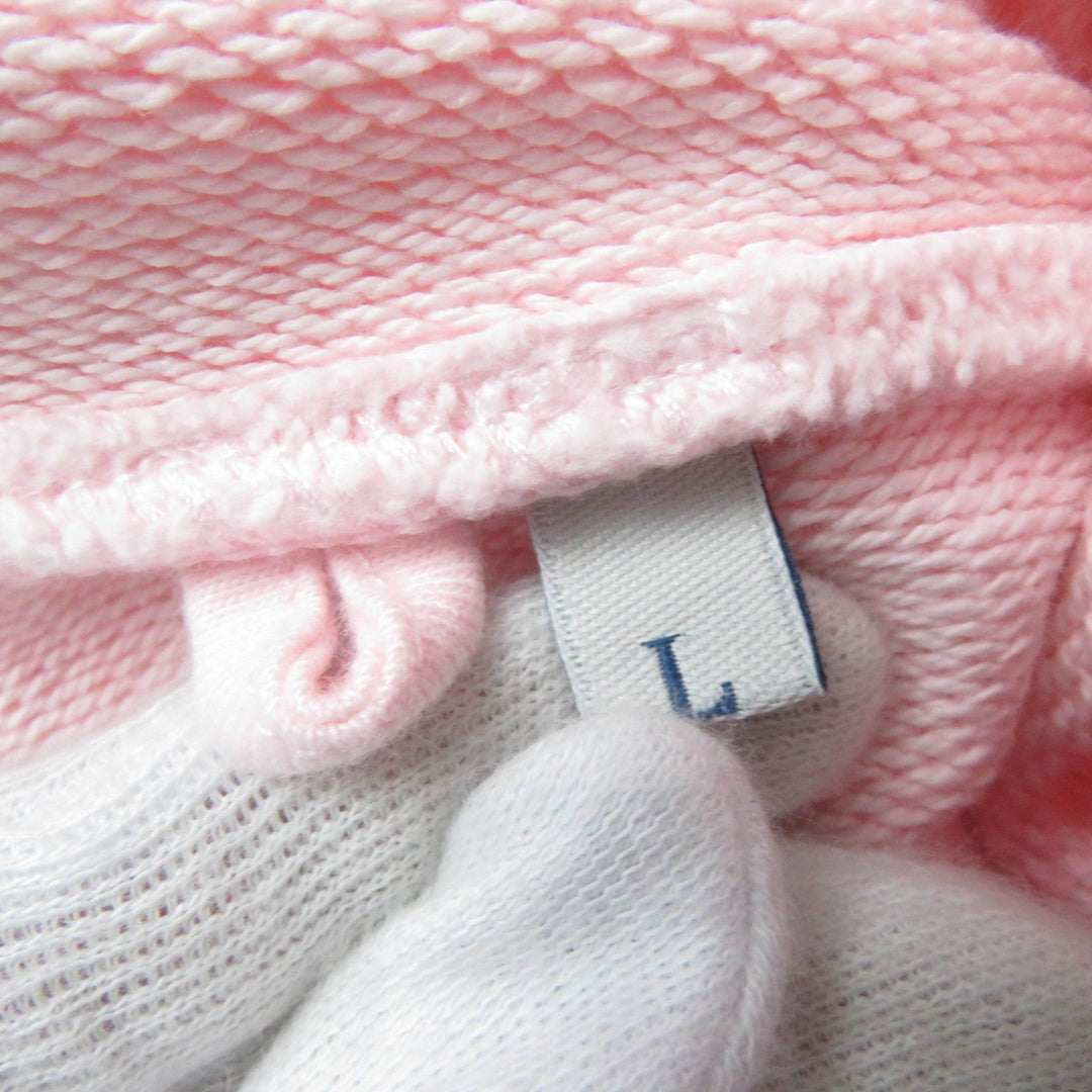 MONCLER Hoodie Main: 100% cotton, Part: 95% cotton, Part: 5% polyurethane, Part: 100% cotton, Part: 100% cotton pink HOODIE Women L Used Authentic