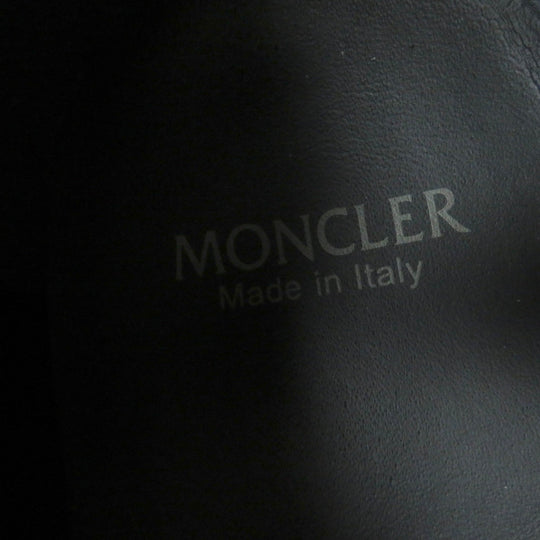 MONCLER loafers Main: Leather White black MonLoafers Women 38 Used Authentic