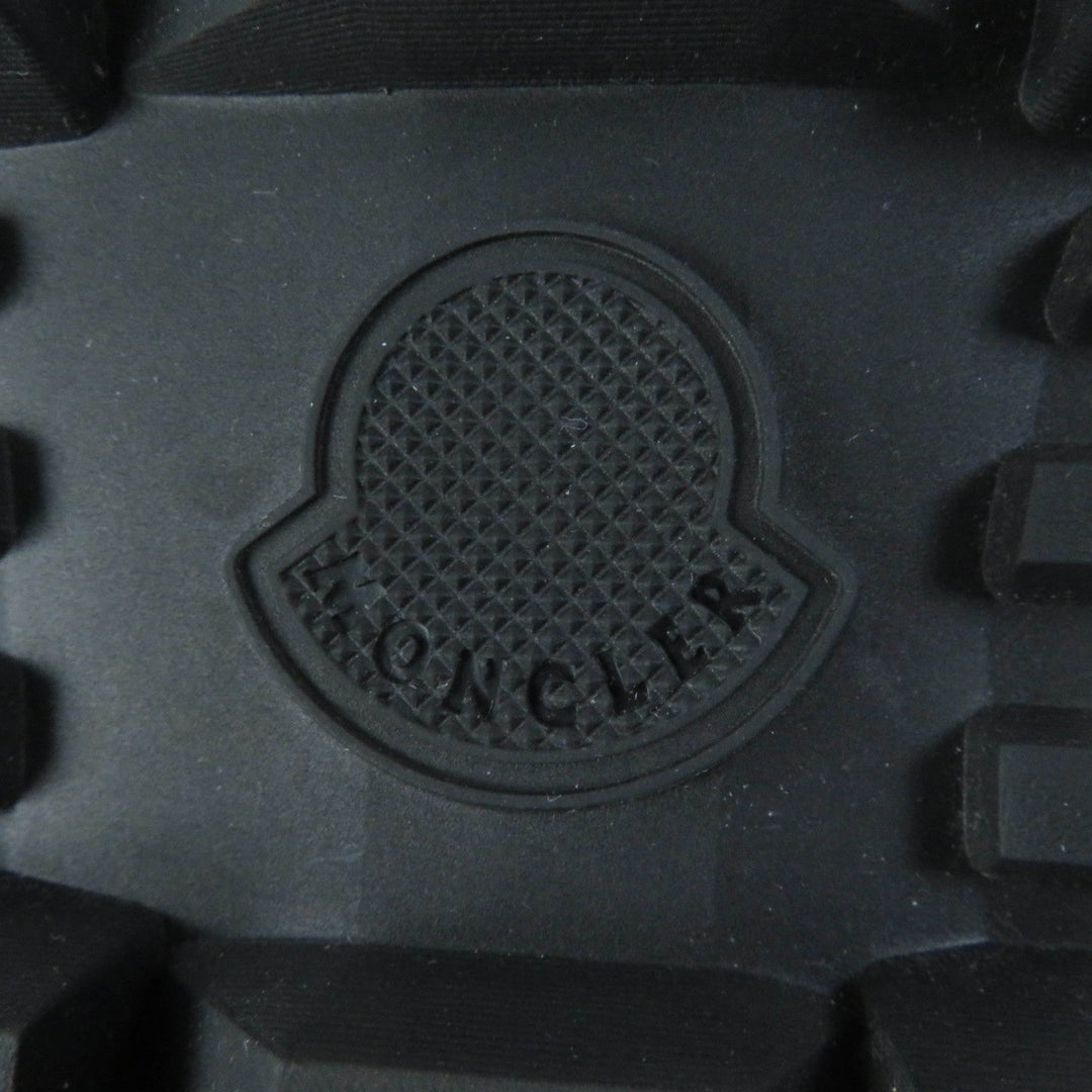 MONCLER loafers Main: Leather White black MonLoafers Women 38 Used Authentic