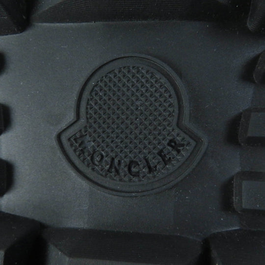 MONCLER loafers Main: Leather White black MonLoafers Women 38 Used Authentic