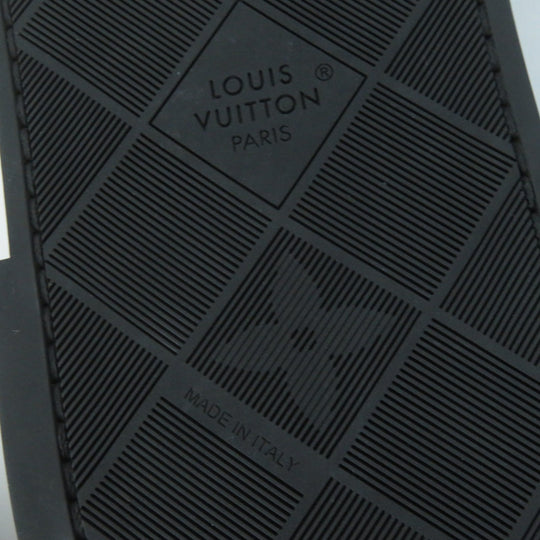 LOUIS VUITTON Sandals 1ACY36 Main: Leather black Maya Line Women 36 1/2 Used Authentic