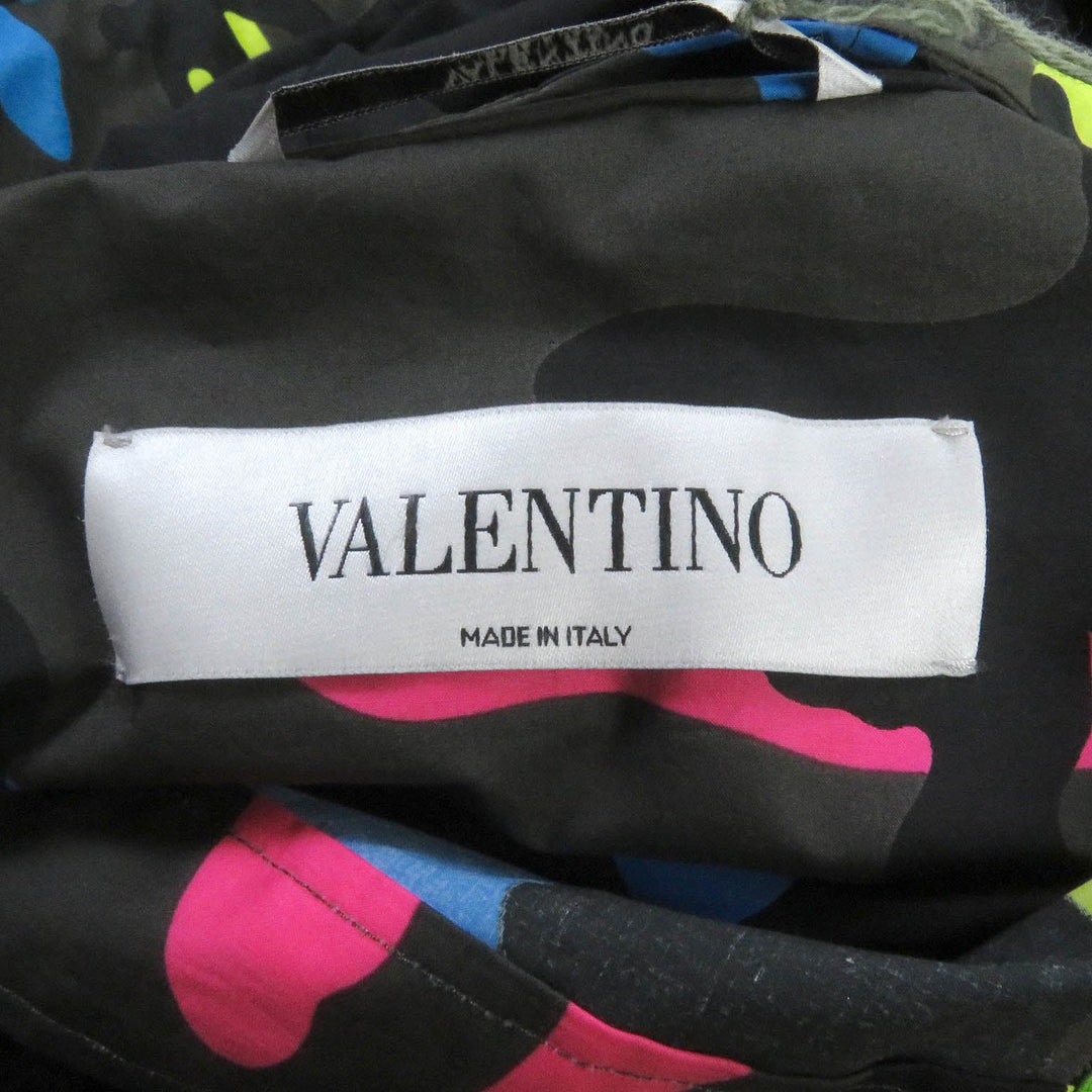VALENTINO coat SV3CKB305C9 Main: 100% cotton multicolor mens 50 Used Authentic