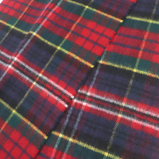 Johnstons of Elgin Scarf Main: 100% cashmere Red type mens Used Authentic