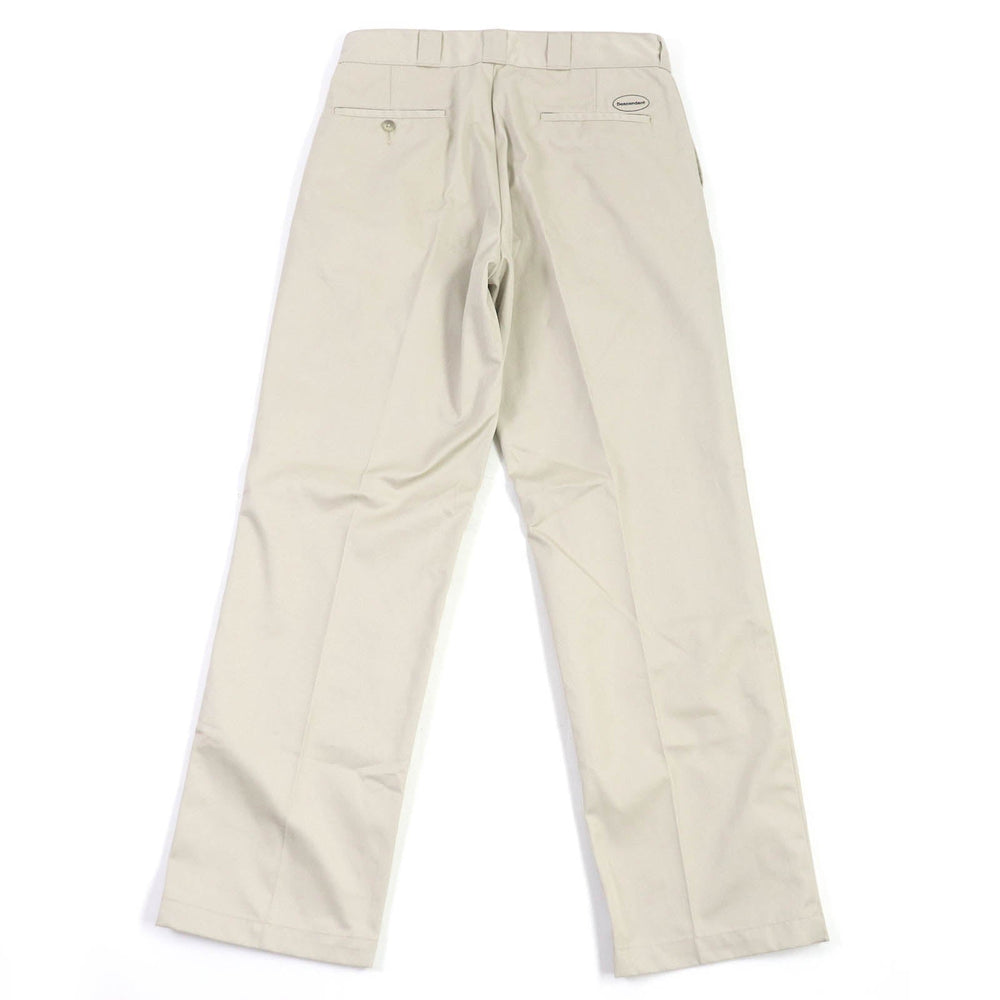 DESCENDANT Chino pants DW-19 Main: 65% polyester, Main: 35% cotton, Part: 100% cotton light beige mens 2 Used Authentic