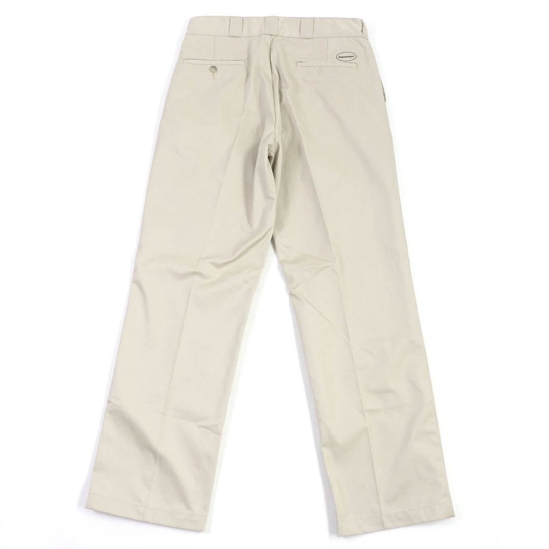 DESCENDANT Chino pants DW-19 Main: 65% polyester, Main: 35% cotton, Part: 100% cotton light beige mens 2 Used Authentic