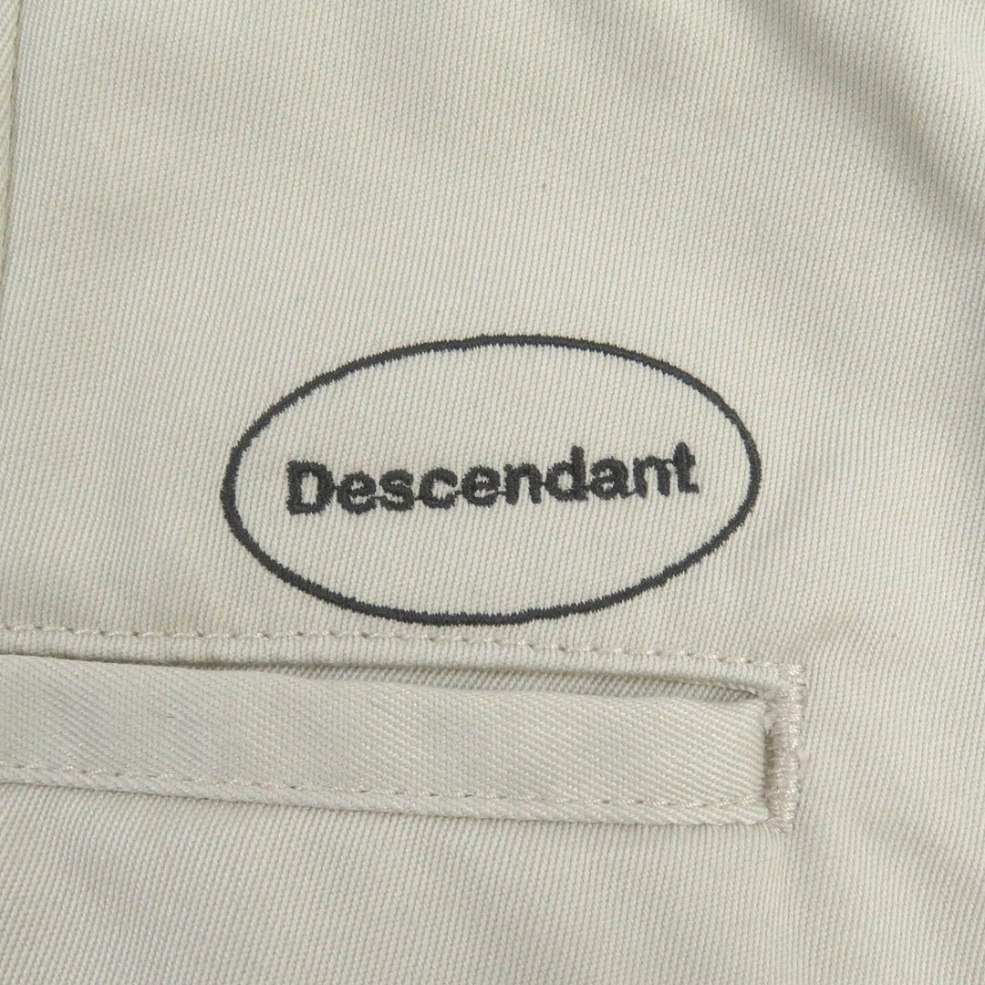 DESCENDANT Chino pants DW-19 Main: 65% polyester, Main: 35% cotton, Part: 100% cotton light beige mens 2 Used Authentic