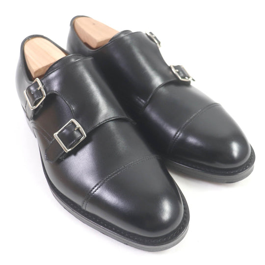 John Lobb Dress shoes Main: Black calf black WILLIAM mens 6 E Used Authentic