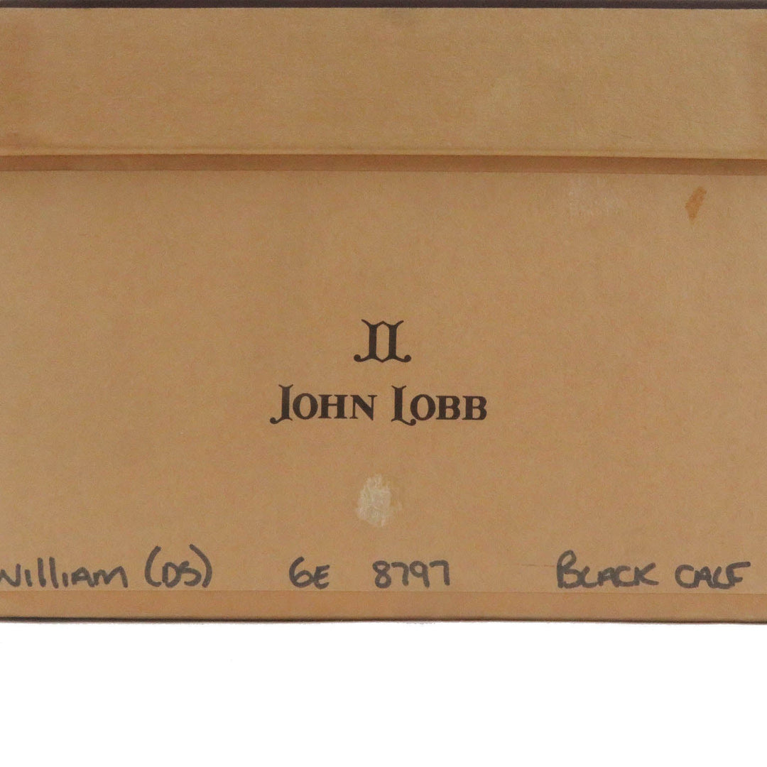 John Lobb Dress shoes Main: Black calf black WILLIAM mens 6 E Used Authentic