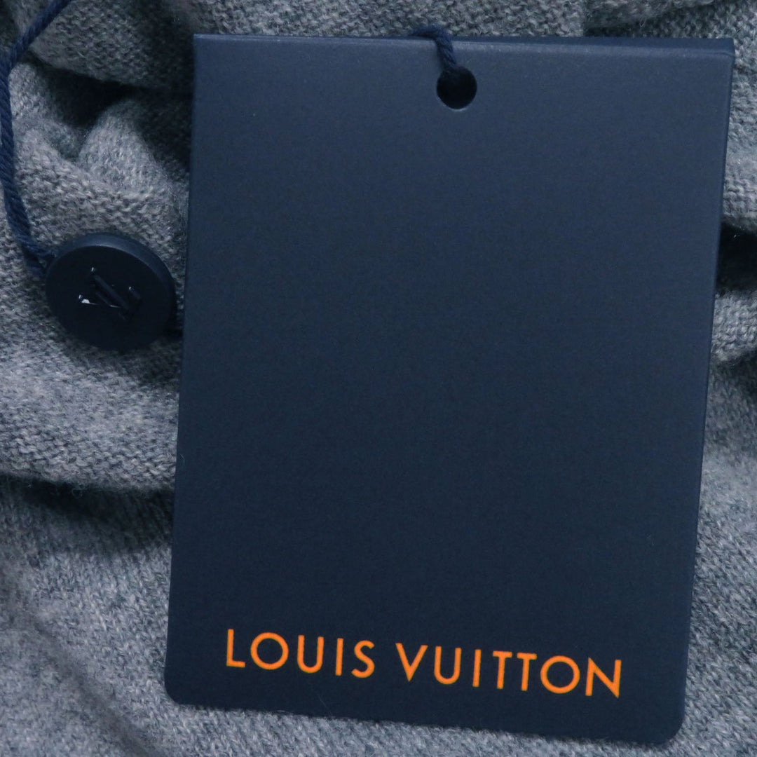 LOUIS VUITTON knit Main: 99% cashmere, Main: 1% wool gray D-Ring Turtle Neck Knit Sweater D-Ring Turtle Neck Knit Sweater Women XS Used Authentic