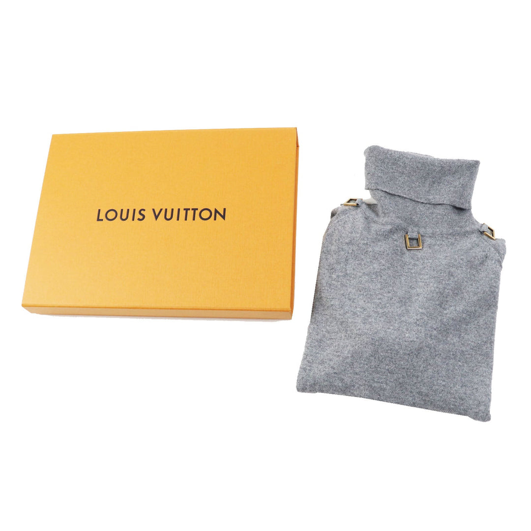 LOUIS VUITTON knit Main: 99% cashmere, Main: 1% wool gray D-Ring Turtle Neck Knit Sweater D-Ring Turtle Neck Knit Sweater Women XS Used Authentic