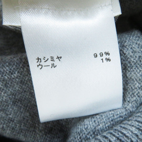 LOUIS VUITTON knit Main: 99% cashmere, Main: 1% wool gray D-Ring Turtle Neck Knit Sweater D-Ring Turtle Neck Knit Sweater Women XS Used Authentic