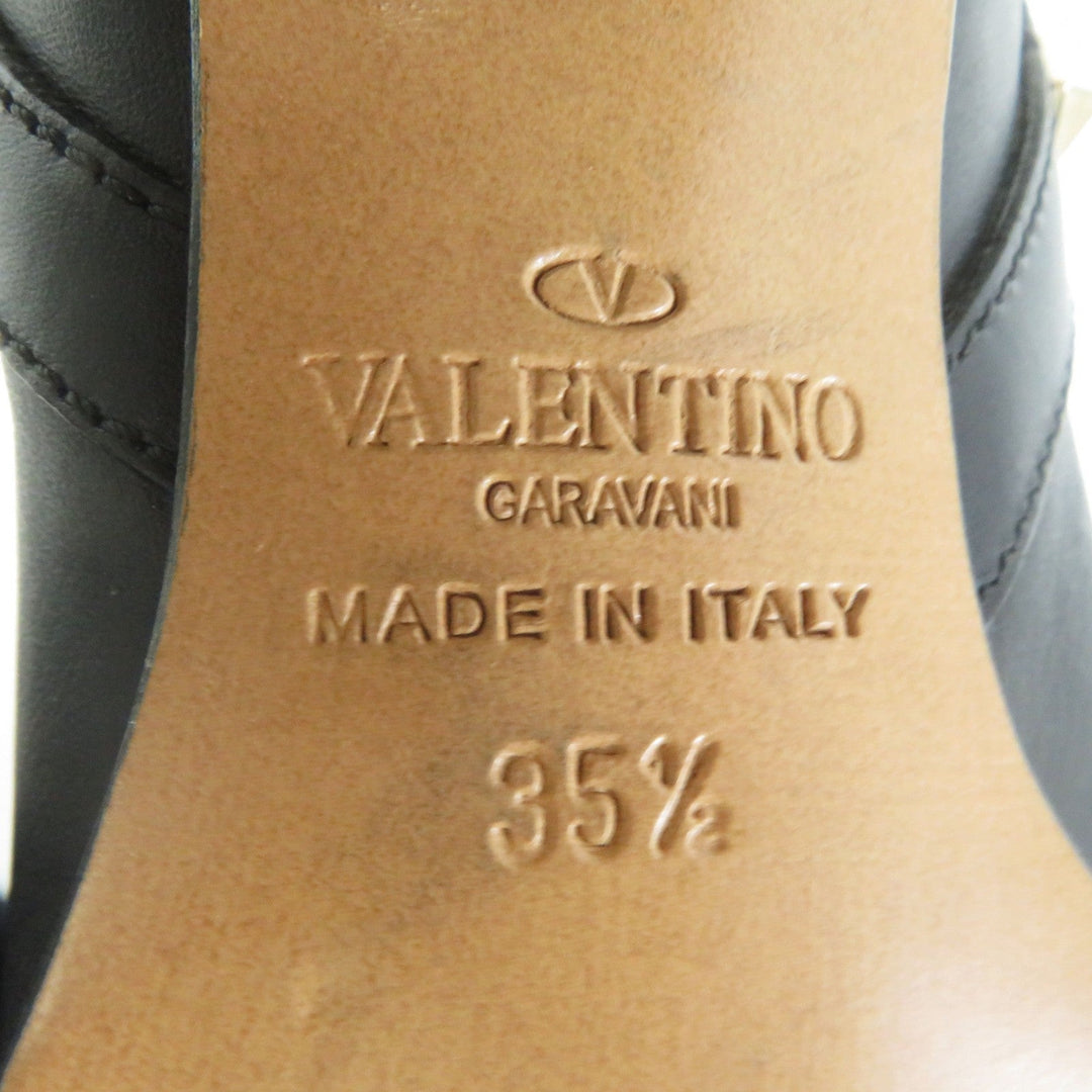 Valentino Garavani short boots Main: Leather black Women 35.5 Used Authentic