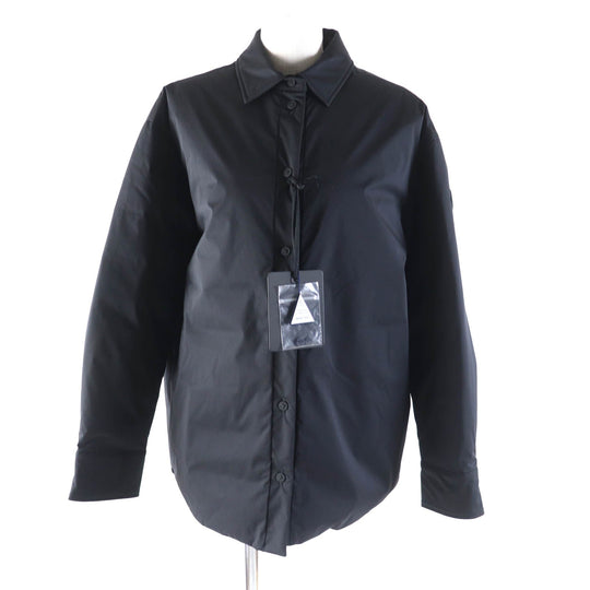 MONCLER Down jacket Outer: 100% nylon, Lining: 100% nylon, Filling: 90% down, Filling: 10% feather black ISOLEPIS Women zero size Used Authentic