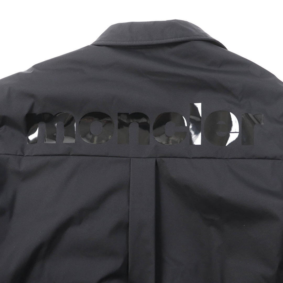 MONCLER Down jacket Outer: 100% nylon, Lining: 100% nylon, Filling: 90% down, Filling: 10% feather black ISOLEPIS Women zero size Used Authentic